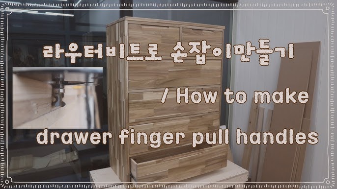 How To Make Finger Pull Handles 