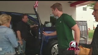 Wounded soldier receives big gift