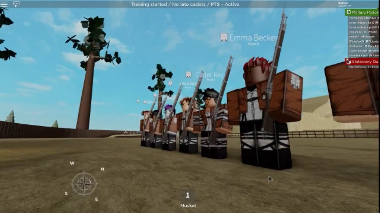 Aot P Attack On Titan Project Phase 2 Roblox Youtube - attack on titan project musket keybinds roblox