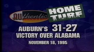 Auburn Football Highlights - 1995 Iron Bowl - Home Turf