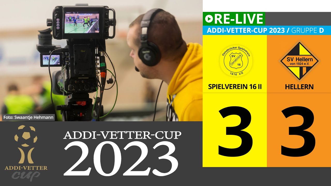 Addi-Vetter-Cup 2023: Gruppe D / Spielverein 16 II gegen SV Hellern 3:3