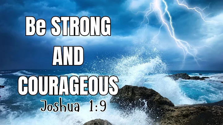 Be Strong and Courageous Deuteronomy 31:6 #praiseandworshipsongs  #newgospelsongs #sundayworship