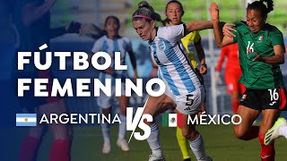 FÚTBOL | Semifinales Femeninas Argentina vs. México