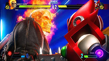 Marvel Vs Capcom Infinite - Hulk & Ghost Rider VS X & Zero
