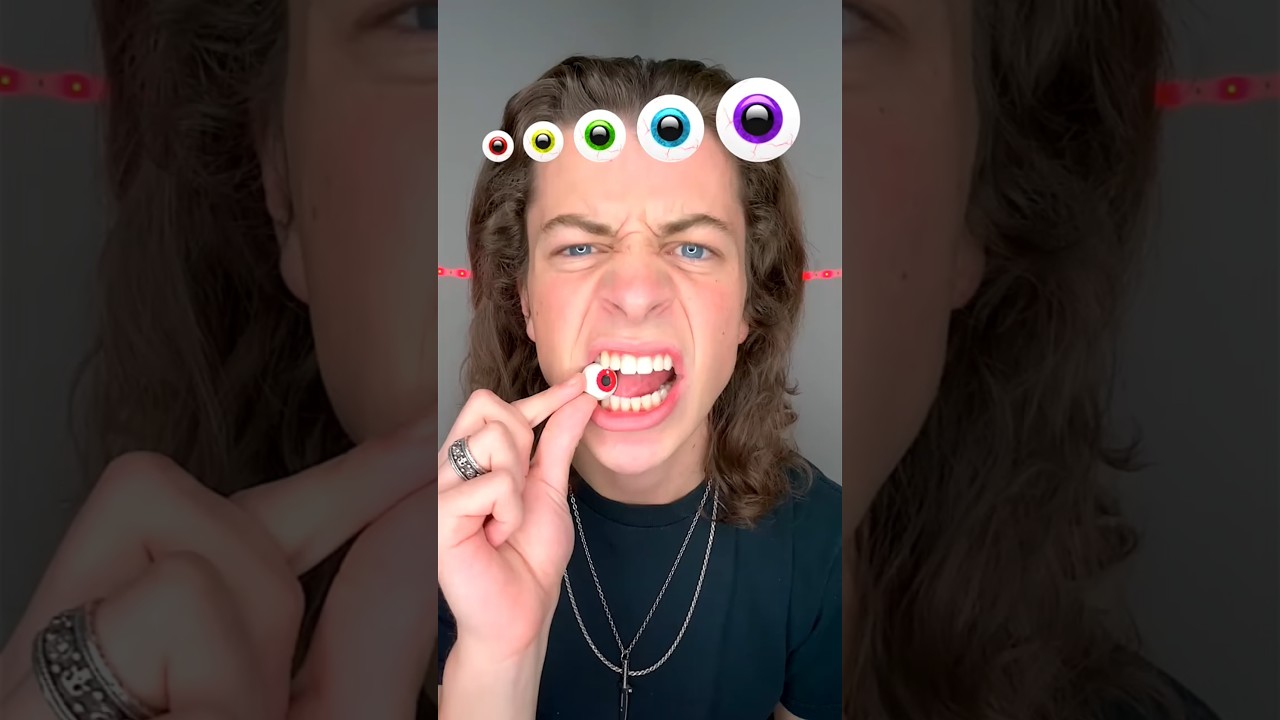 Small, Big, Giant Gummy Eyeball!? 😯