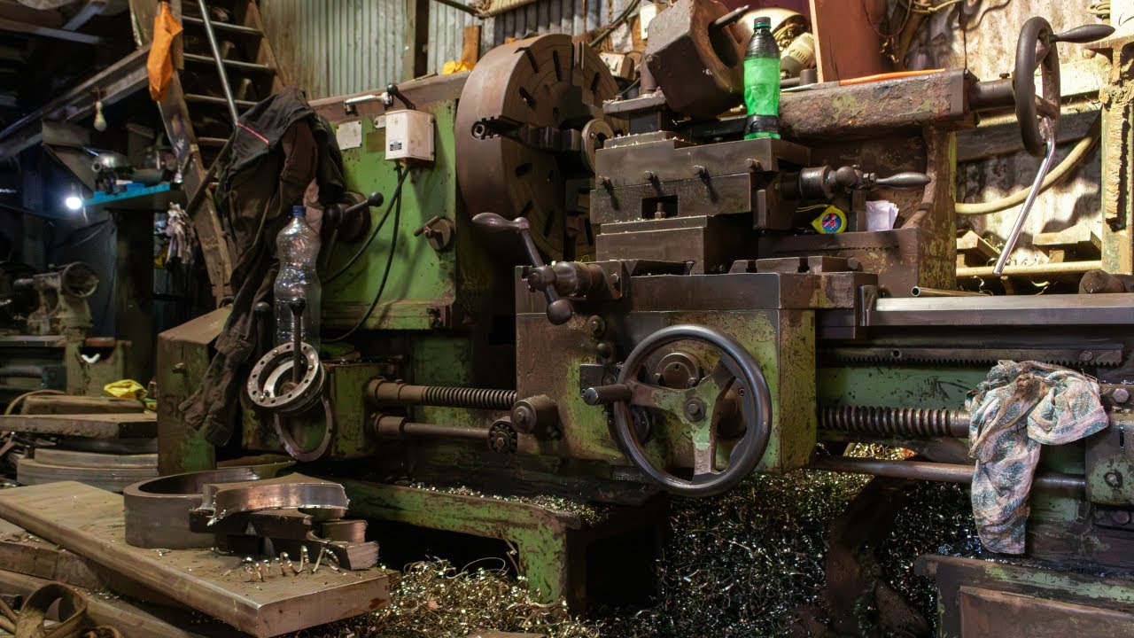 Lathe Workshop Ambience | Steady Metal Echoes for Focus, Sleep & Calm Work