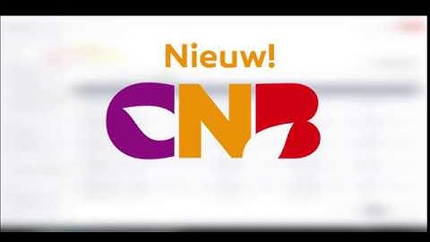 Sneak preview: Mijn CNB