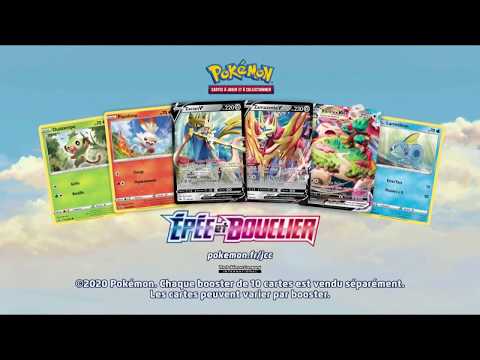 Pub Cartes Pokémon épée et bouclier février 2020