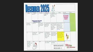 KENNETH WHITE JR. HIGH CALENDAR 2025-2026 News