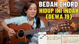 BEDAH CHORD - HIDUP INI INDAH (DEWA 19) - SEE N SEE GUITAR
