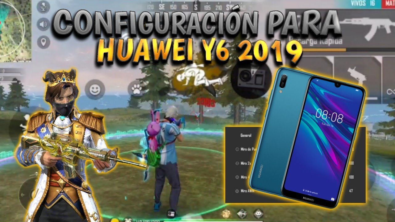 CONFIGURACI N PERFECTA PARA HUAWEI Y6 2019 FREE FIRE YouTube