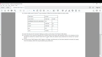 Insert Query Statement into the table created database and DeleteQuery Statement remove entered data