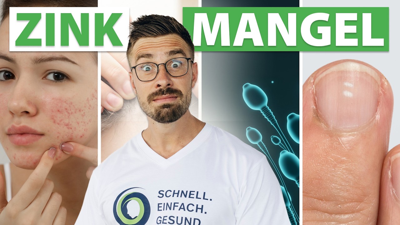 10 Frühwarnzeichen, dass Du einen Zinkmangel hast!
