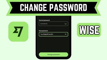 How to Change Wise Password