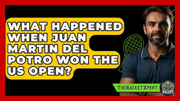 What Happened When Juan Martin Del Potro Won The US Open? - The Racket Xpert