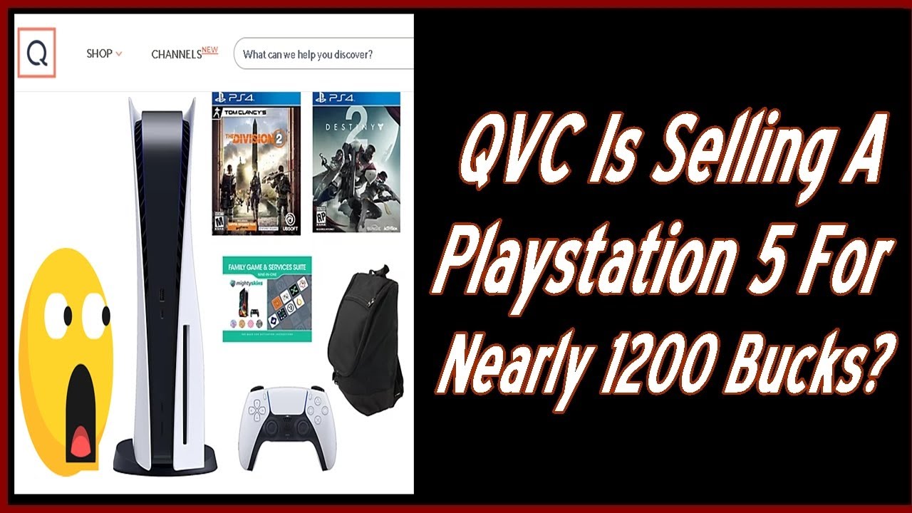 QVC Is Selling A Playstation 5 For Nearly 1200 Bucks? YouTube