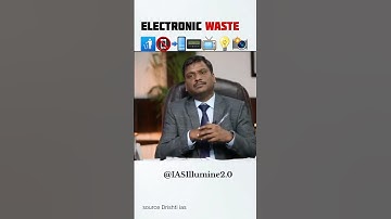 Electronic Waste or  e-waste 😱🤯l Upsc Interview ☠️l Junaid Ahmad