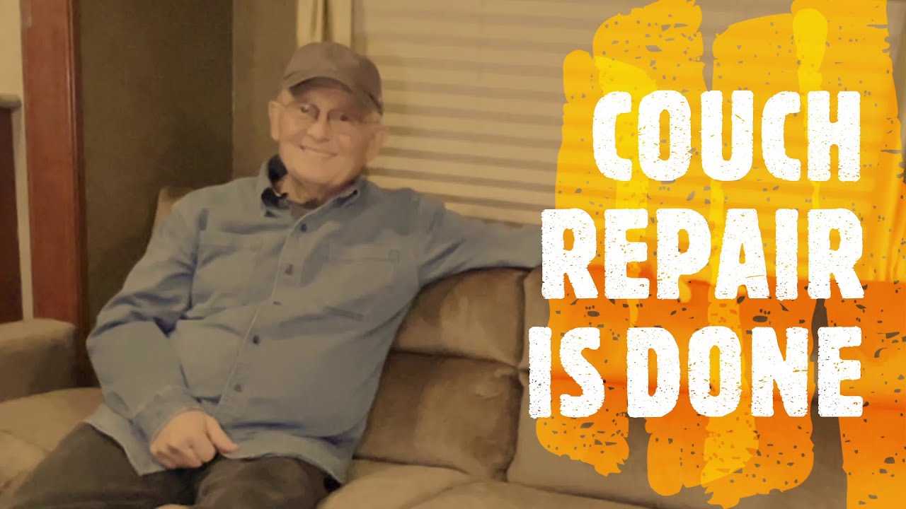 Peeling Vinyl Couch Repair Options (Part 2) on Jurgen's Journeys 