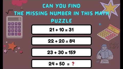 🔥Find Missing Number LIVE Brain Teasers | Math Puzzle 🧩 Quiz for Genius Minds 🧠