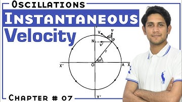 Instantaneous Velocity - Simple Harmonic Motion Class 11