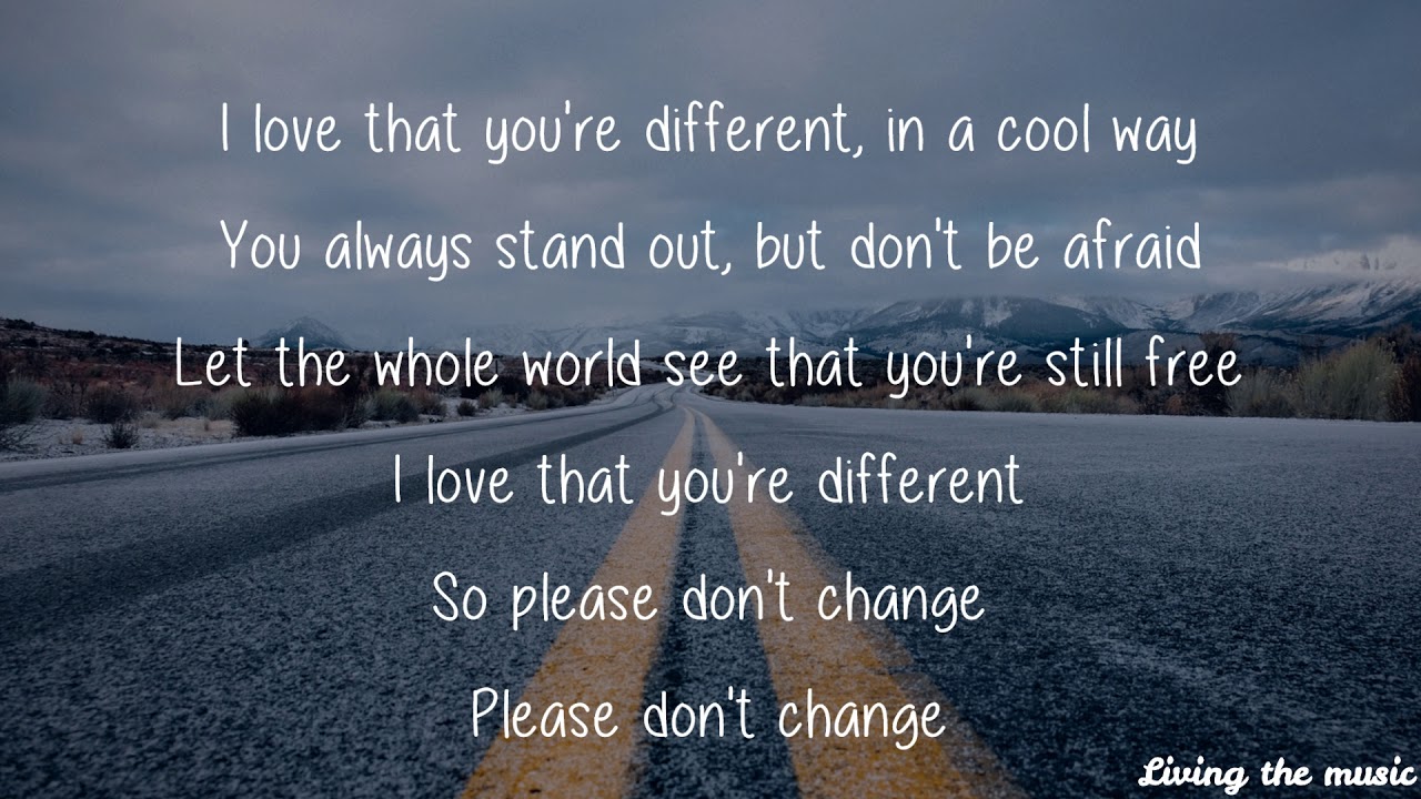 Different - James TW (lyrics) - YouTube