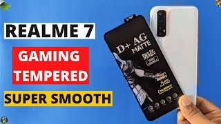 Realme 7 Gaming Tempered Glass?? Realme 7 Matte Tempered Glass | Realme 7 Best Tempered Glass Review