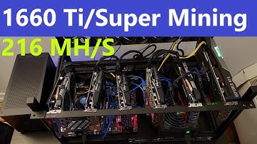 1660 Ti/Super + 3070 6 GPU Mining Farm Complete (Part III) | 216 MH/S | Lessons Learned| ETH Mining