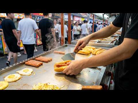 Street Hot Dogs: A Chinese Night Market Food Stall
