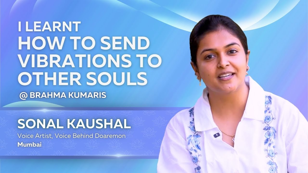 From Motherly Worry to Divine Trust @T-Nameh | Voice Behind @doraemon @brahmakumaris