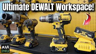 I Finally Built My Dream DeWalt WORKSHOP - Garage Makeover