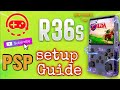 R36s new update 2024 psp emulator guide  ppsspp setup