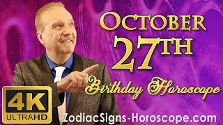Celebrity October 27 Zodiac Horoscope and Birthday Personality | October 27th Birthday Personality Analysis Profile