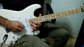 Teste Fender Strato com Fast Track 2 e Seymour Duncan Hot Strat SSL2/3