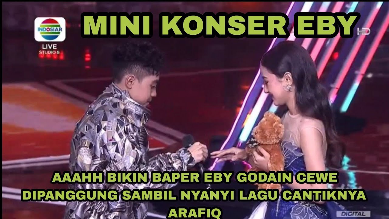 KAMU NANYA? AKU BAPER LIAT EBY GODAIN CEWE SAMBIL NYANYI LAGU CANTIKNYA ARAFIQ PROFESSIONAL KAN CINN