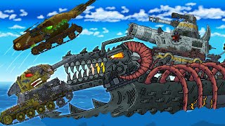 BUILT TO DESTROY - Cartoons about tanks