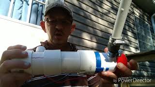 Diy bait tank filter and pump setup 