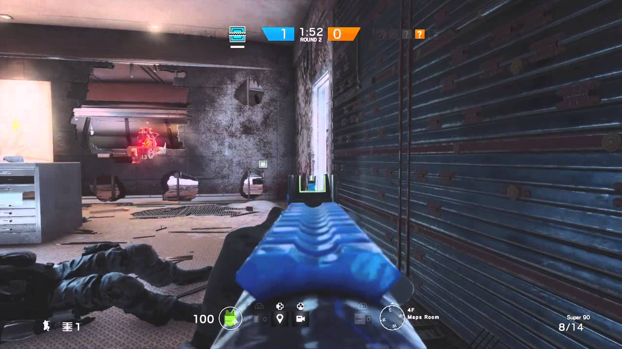 Rainbow Six Siege| Frostbite 1v5 - YouTube