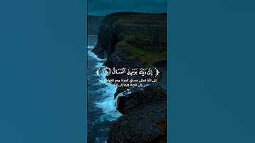 🌟القرآن الكريم - نور في ظلمات الحياة 🌟 صوت هادئ يريح النفس 😌 #قرآن #المصحف #القران #اكسبلور #شورت