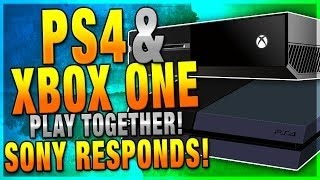 SONY RESPONDS TO MICROSOFT! PLAY XBOX ONE &amp; PS4 TOGETHER! (PS4 vs XBOX One Cross Play!)