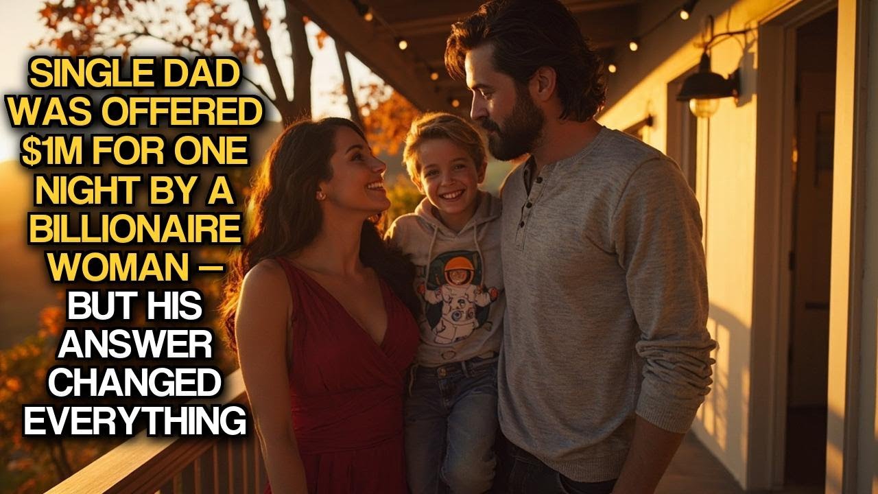 Single Dad Was Offered $1M for One Night by a Billionaire Woman — But His Answer Changed Everything