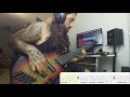 MESHUGGAH - Entrapment (Bass Cover + TABS)