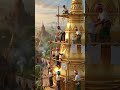 💛Miniature Shwedagon ✨ #Shwedagon #MiniatureWorld #PixarStyle
