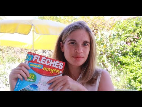 [ASMR] Détente au jardin - mots fléchés et bruit de la nature