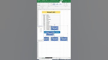 📍How to Create Smart Art In Excel✅ #smartart #art #new #excelformulas #excel #exceltips #viral