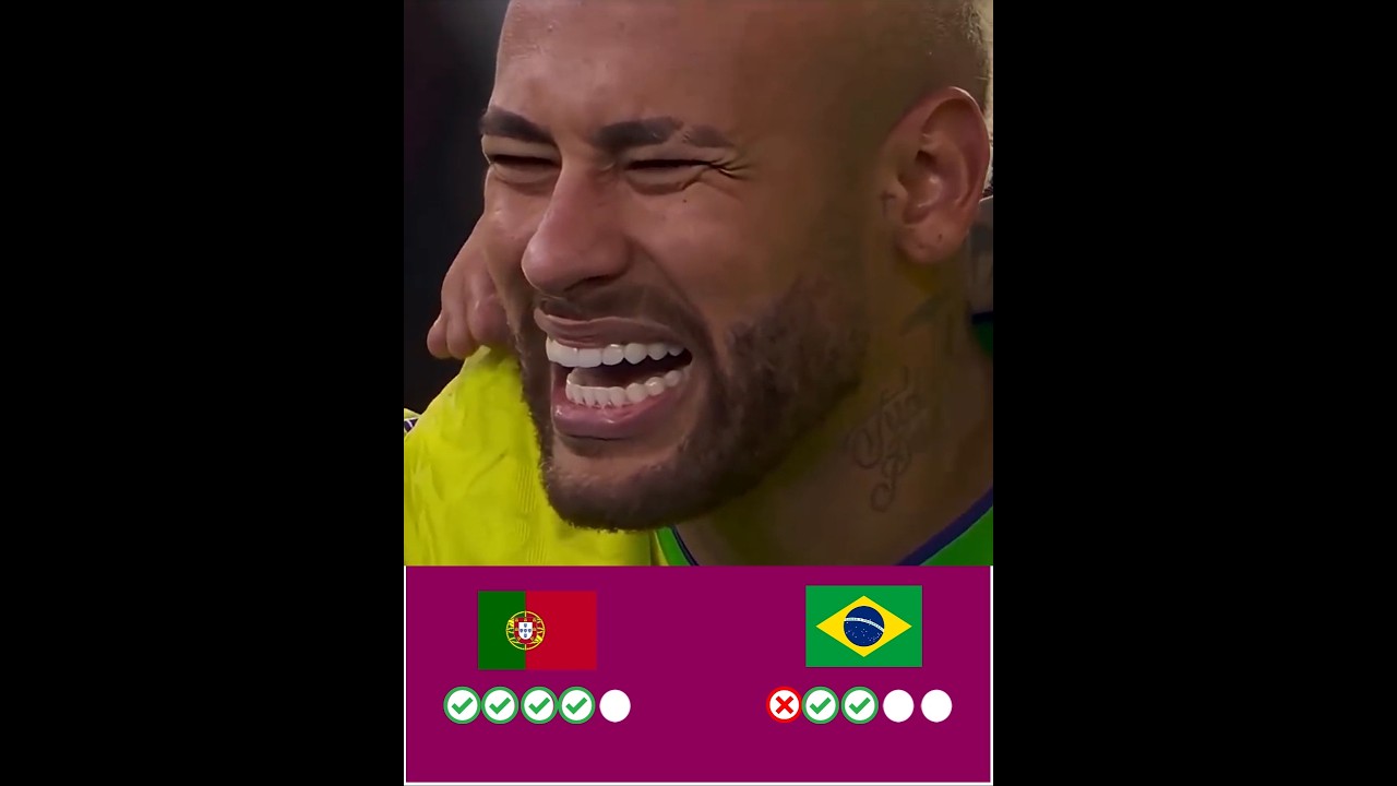 Portugal VS Brazil Penalty  shootout  