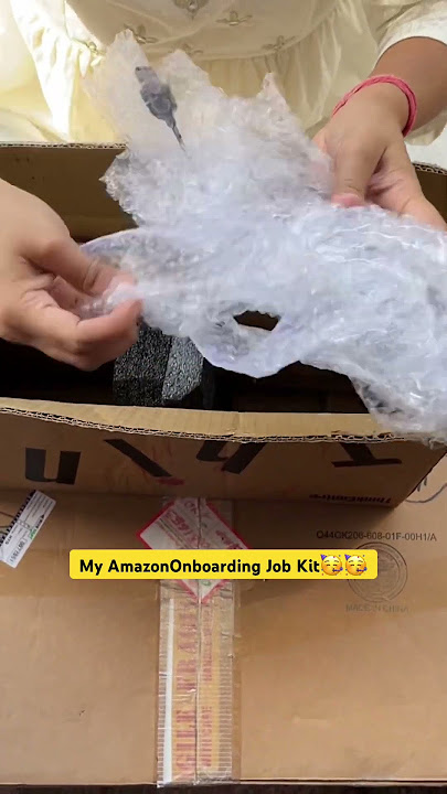 Amazon Work from home Job onboarding kit🔥❤️#amazon #amazonjobs #amazonworkfromhome #shorts #vcs