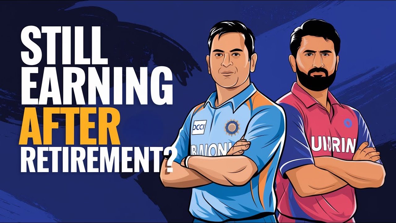 How Much Salary Do Retired Indian Cricketers Like Dhoni & Yuvraj Get?