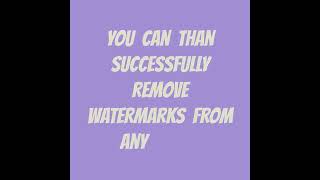 How To Remove Watermark From Any Video [Free & Online]