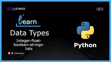 Python #04: Data Types (Part 1)