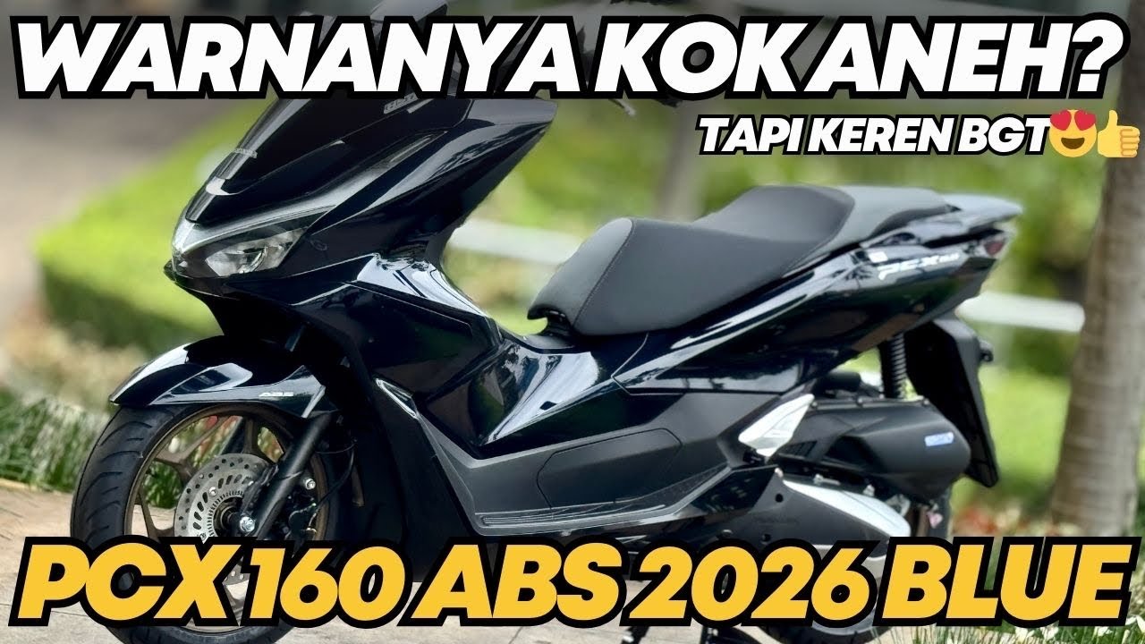 WARNANYA ANEH!! HONDA PCX160 ABS 2026 TERBARU 🔥